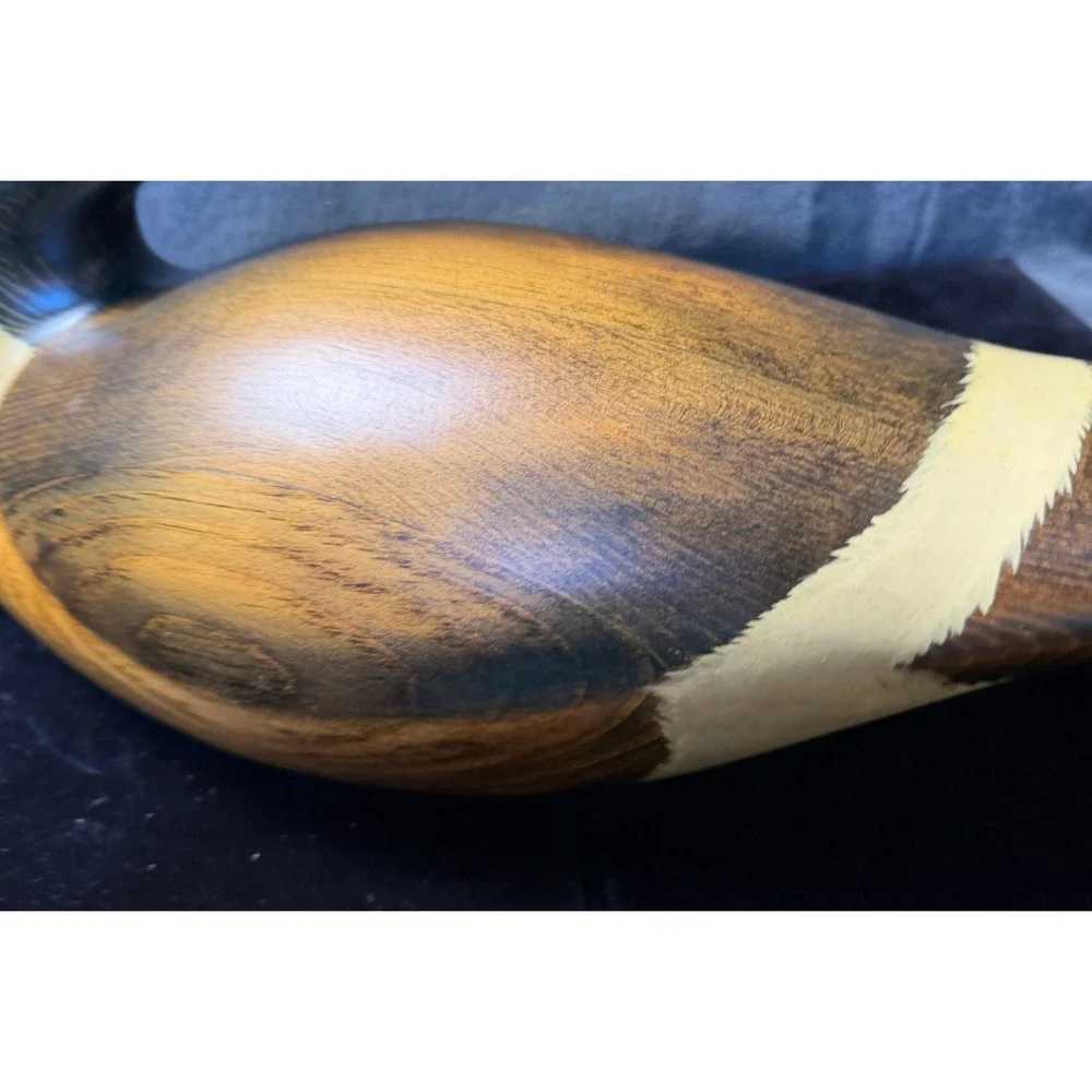 Big Sky Carvers Canada Goose Decoy with Anchor Kissy Durham Signed 16in